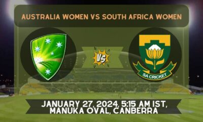 AUS-W vs SA-W 1st T20 Dream11 Prediction