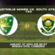 AUS-W vs SA-W 1st T20I Dream11 Prediction