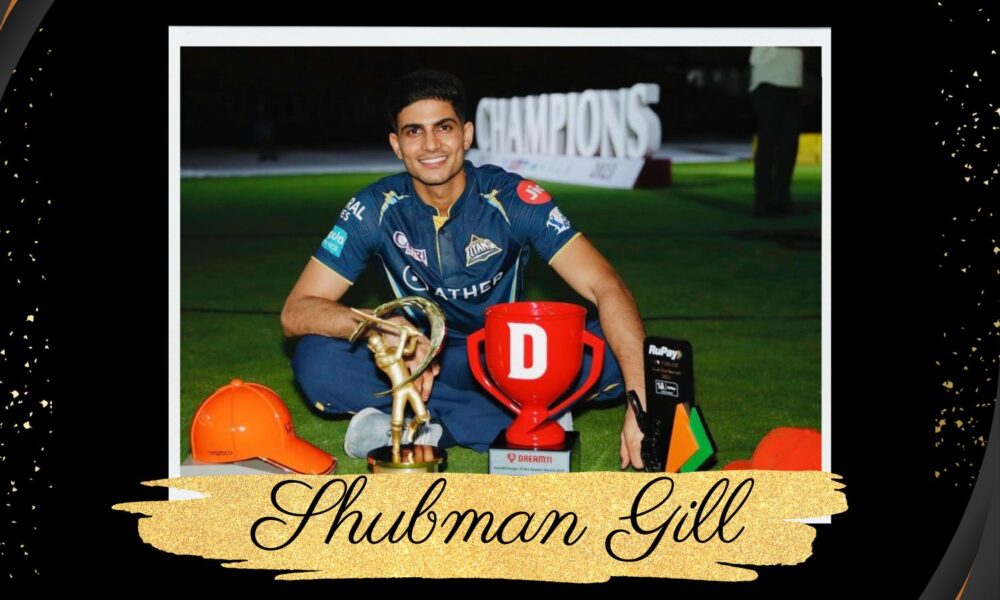 Shubman Gill Clinches BCCI Cricketer of the Year, 2023 Award