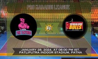 Jaipur Pink Panthers vs Bengaluru Bulls (JAI vs BLR) Dream11 Predictions