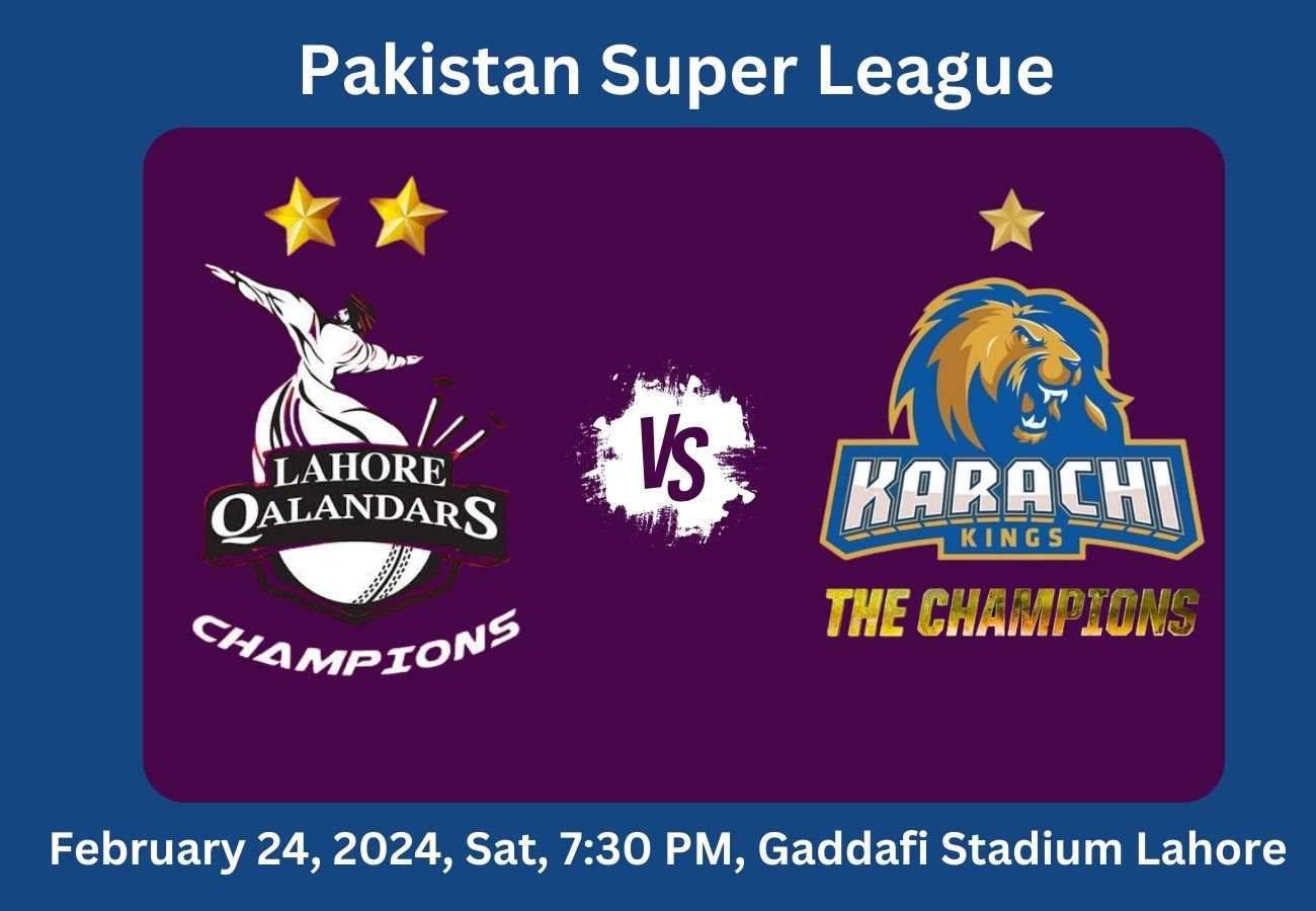 Lahore Qalandars vs Karachi Kings Prediction