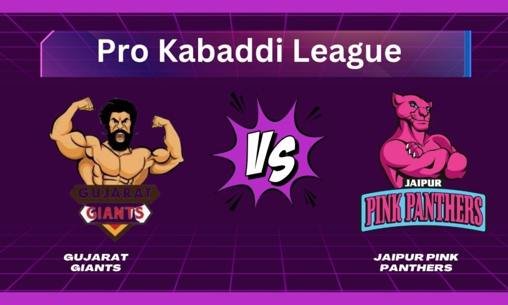 GUJ vs JAI Pro Kabaddi League Match Prediction