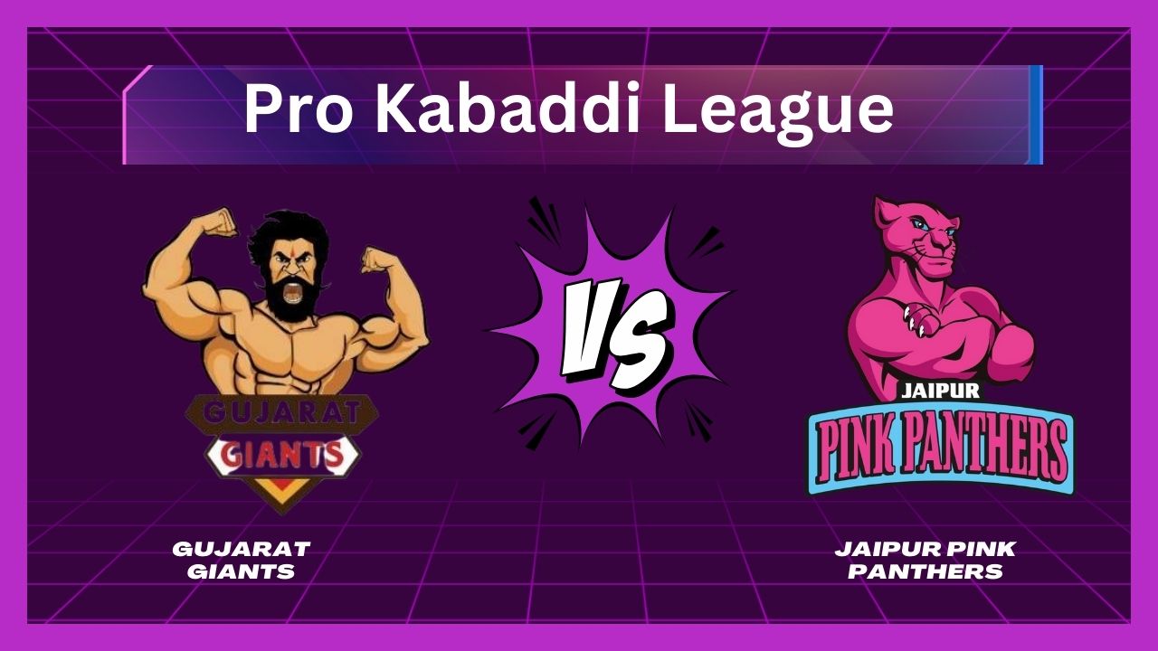 GUJ vs JAI Pro Kabaddi League Match Prediction