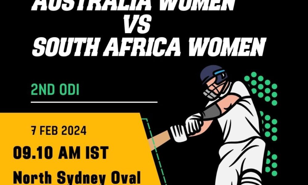 Australia Women vs South Africa Women 2nd ODI Prediction