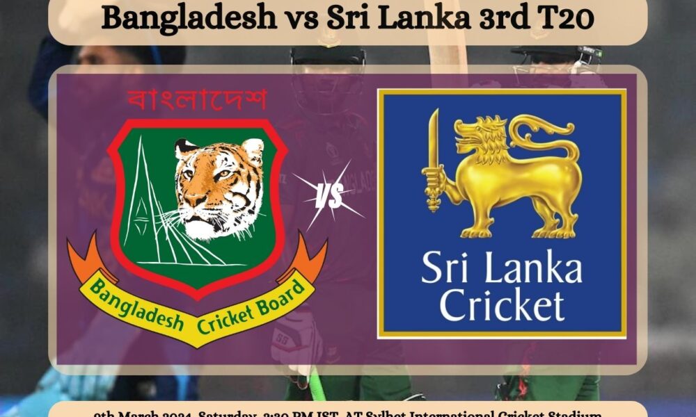 Bangladesh vs Sri Lanka 3rd T20 Match Prediction