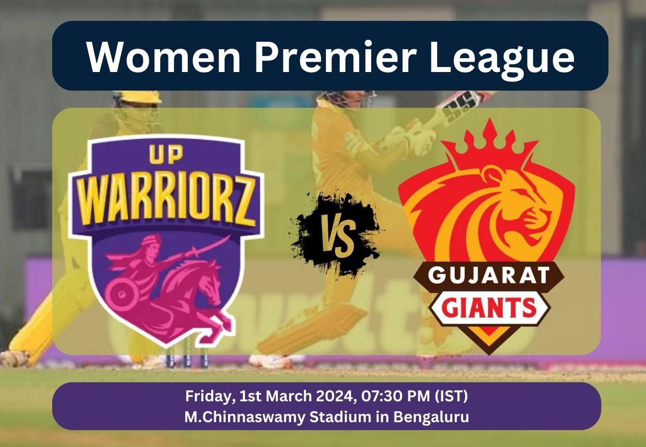UP Warriorz vs Gujarat Giants Women Match Prediction