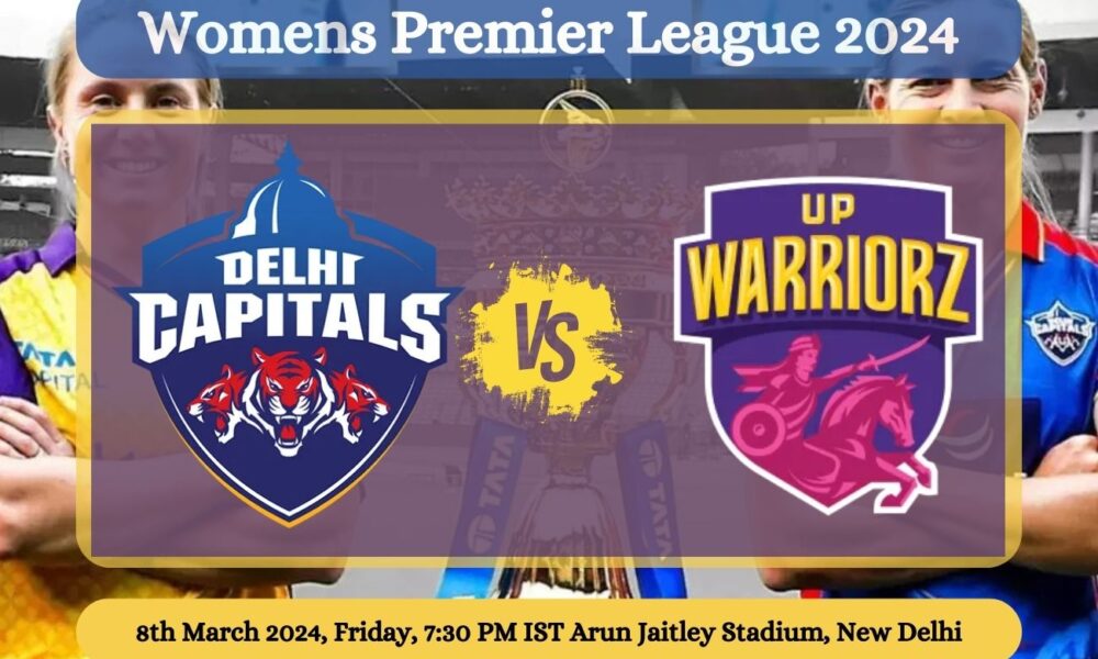 Delhi Capitals Women vs UP Warriorz Women Match Prediction
