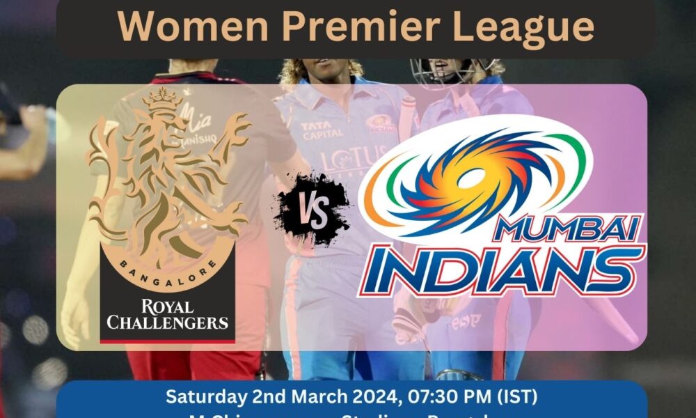 RCB Women vs MI Women Match Prediction